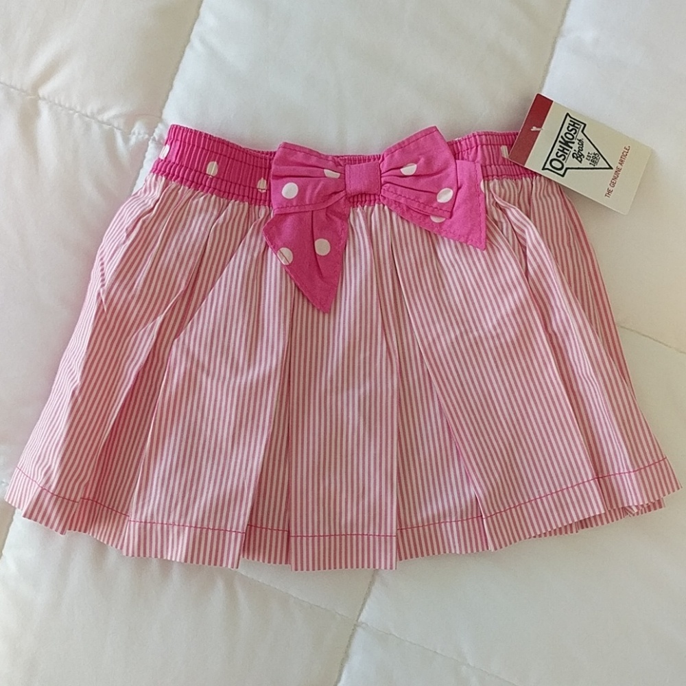NWT Osh Kosh B'Gosh 24 mo. Skirt with Diaper Cover